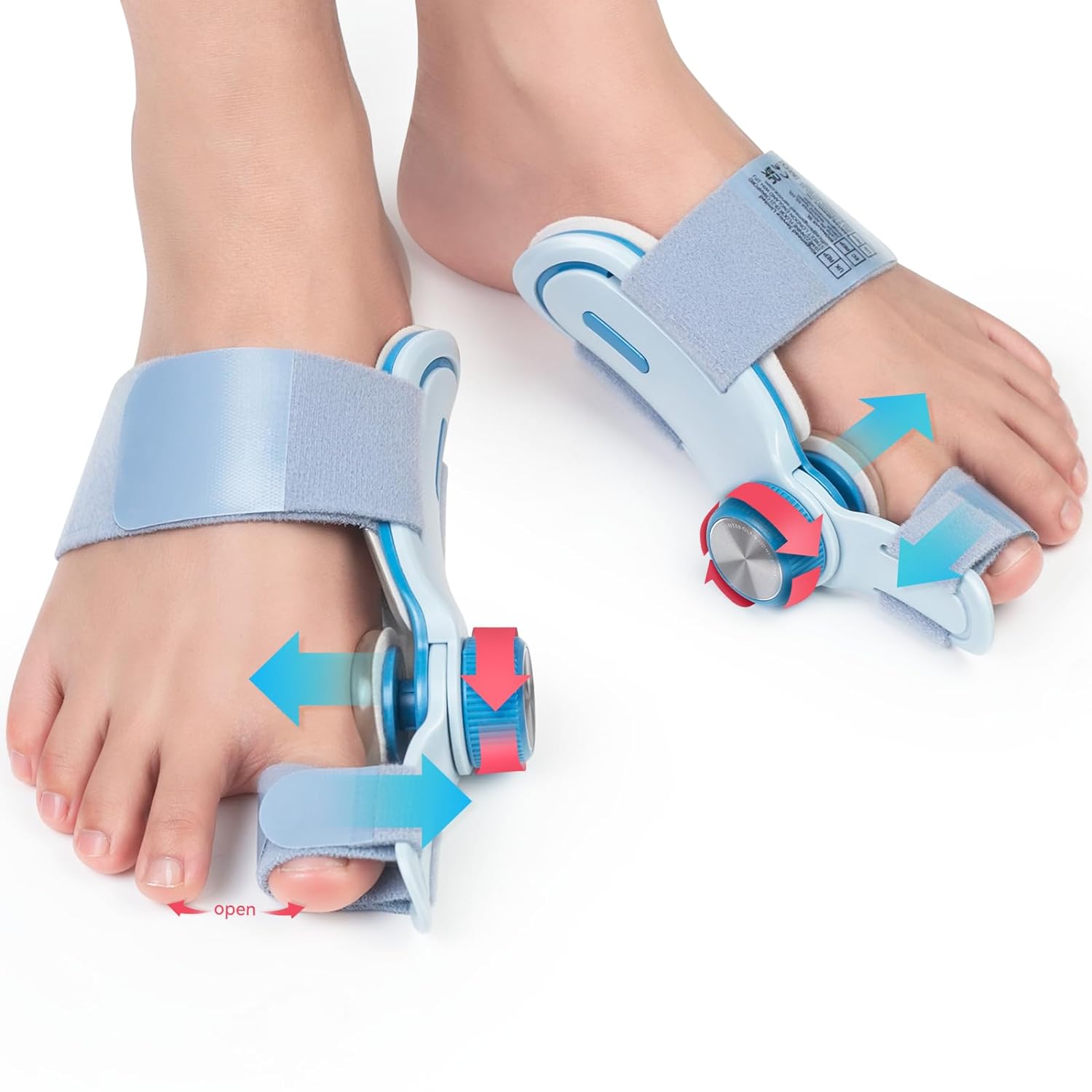 2x Big Toe Bunion Corrector Straightener – Unisex, For Women & Men, USA Seller