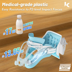 LK ADV Cervical Neck Traction Device – Adjustable Ergonomic Neck Stretcher & Brace with Airbag Support for Pain Relief & Spine Alignment